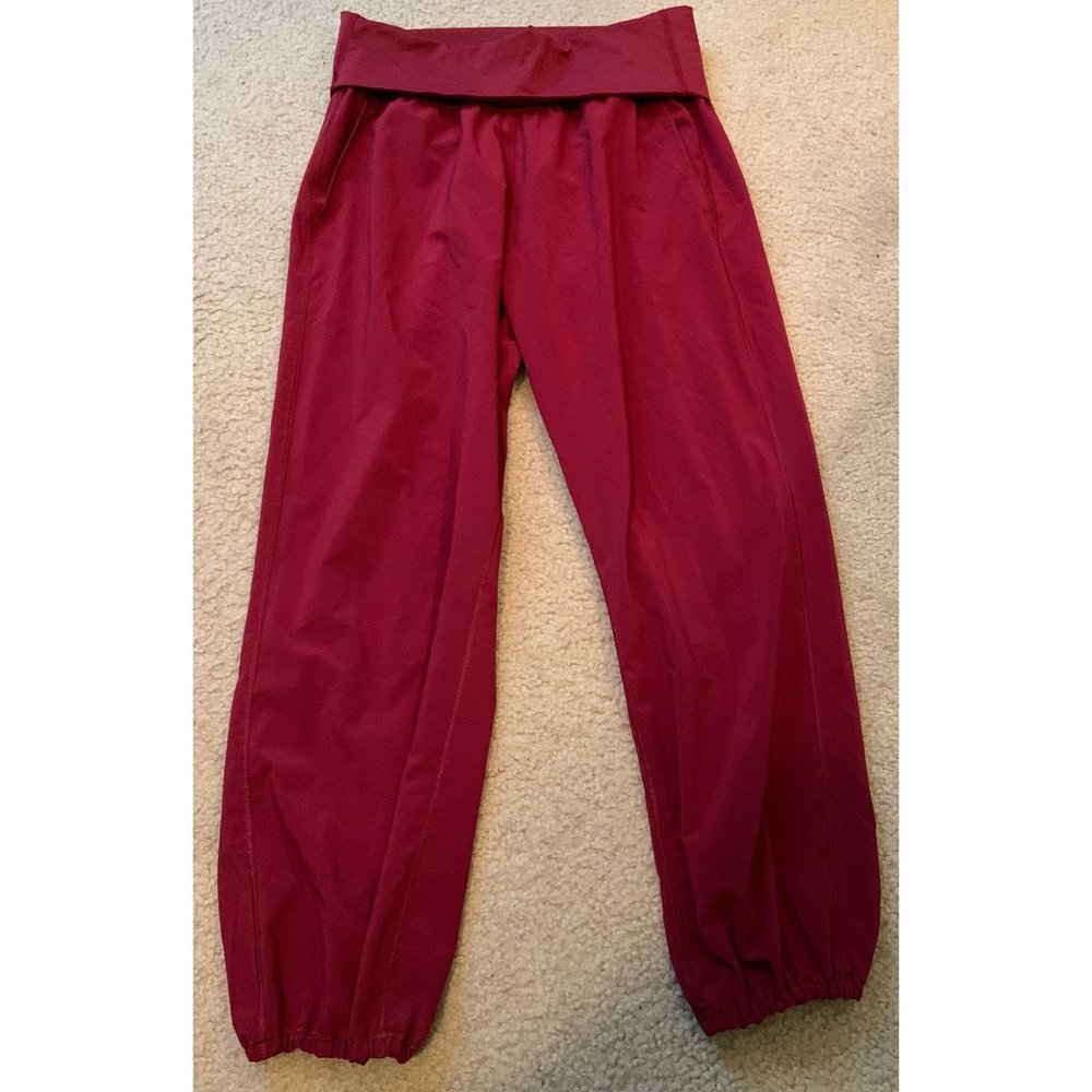 Lululemon Red Joggers